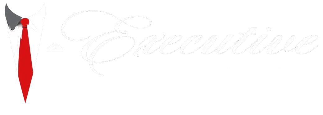 Real estate company logo with red tie